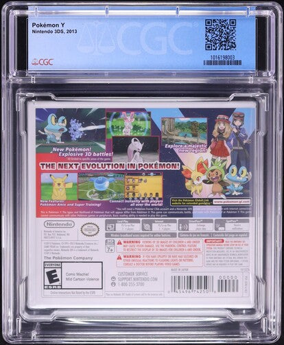 2013 POKEMON Y NINTENDO 3DS CGC 9.8 A++ SEALED