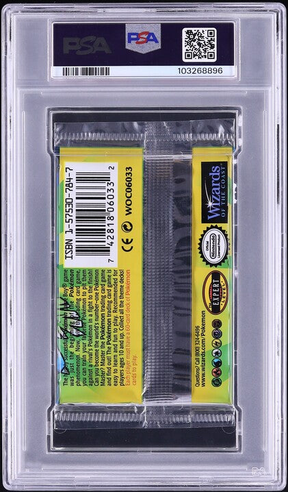 1999 POKEMON BASE SET VENUSAUR BOOSTER PACK PSA 10