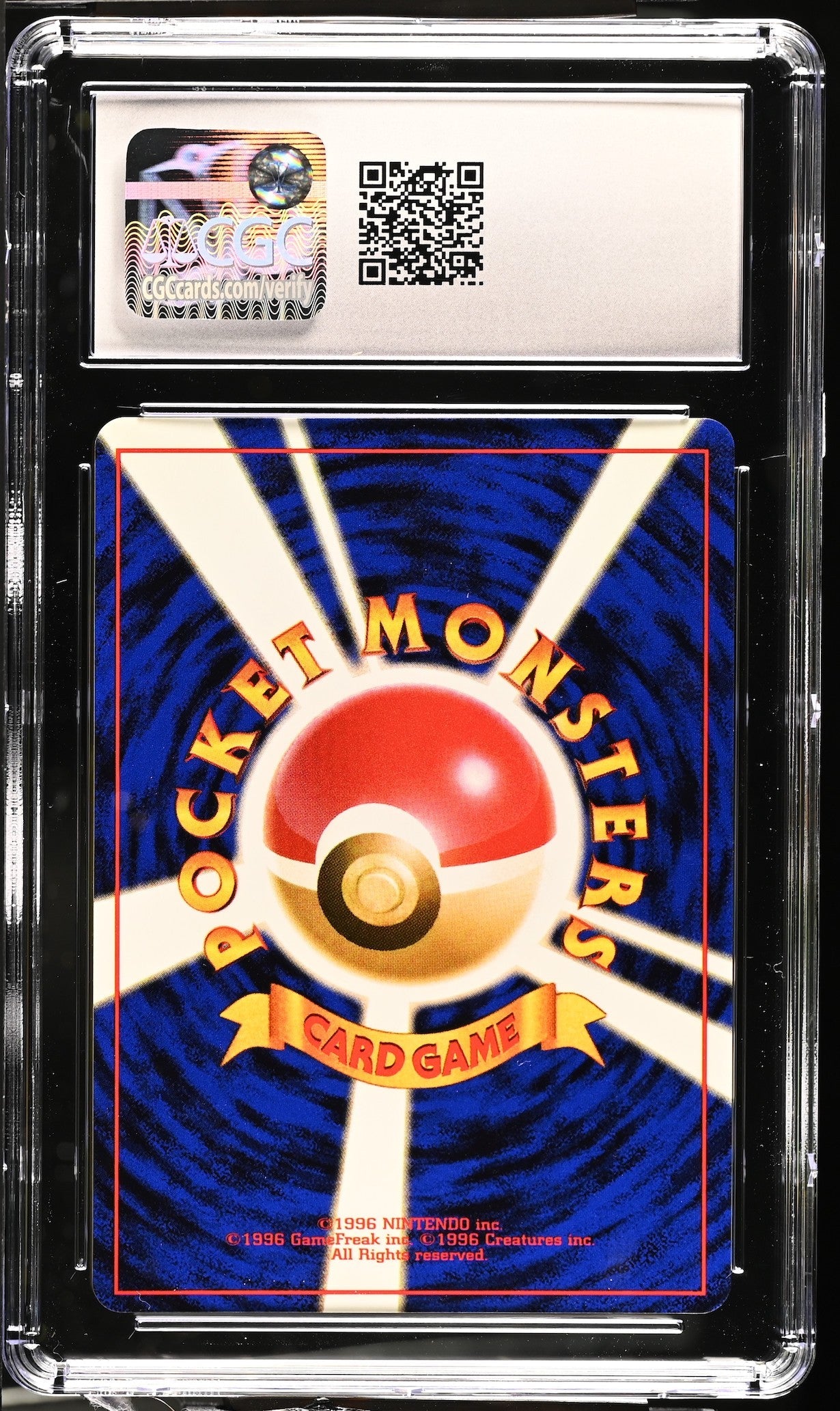 1997 POKEMON JAPANESE JUNGLE HOLO PINSIR #127 CGC 10