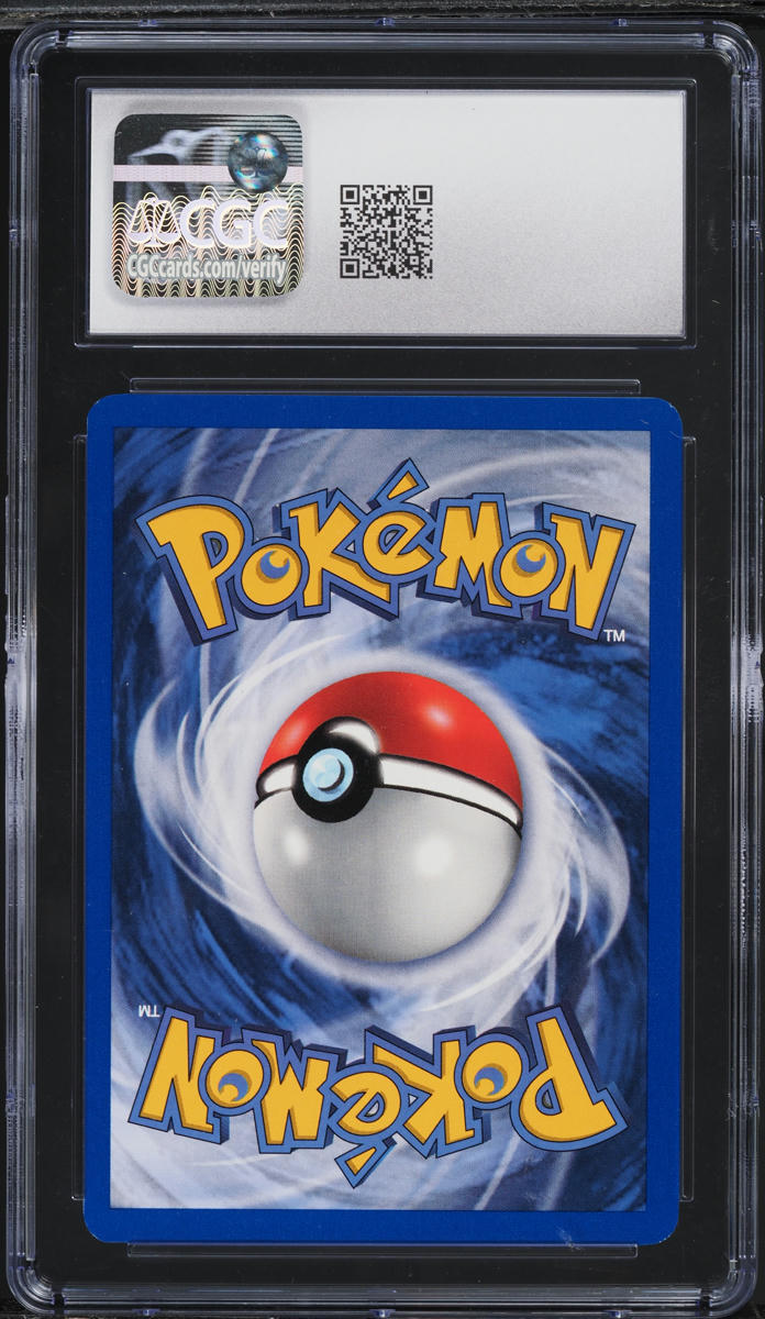 2000 POKEMON GYM CHALLENGE W STAMP TOP DECK MAGAZINE BROCK'S VULPIX #37 CGC 9