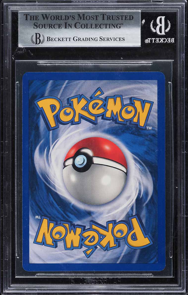 1999 POKEMON BASE SET SHADOWLESS HOLO BLASTOISE #2 BGS 8.5 NM-MT+