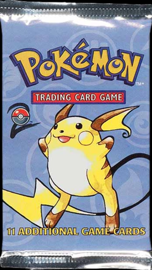 2000 POKEMON BASE SET 2 RAICHU BOOSTER PACK SEALED 21.0G *GENERIC IMAGE* 2000 POKEMON BASE SET 2 RAICHU BOOSTER PACK SEALED 21.0G *GENERIC IMAGE*