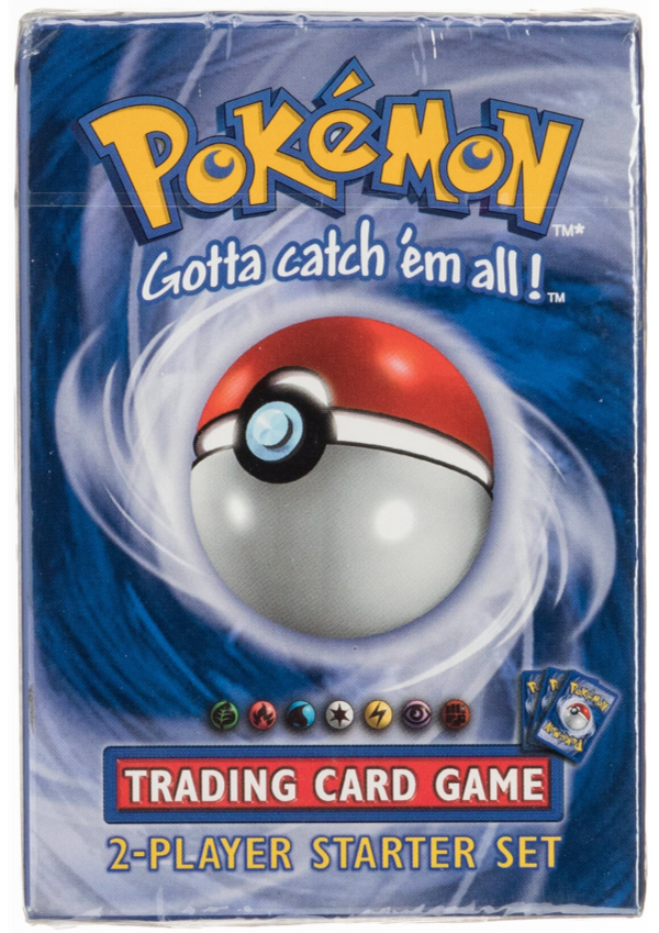 1999 POKEMON BASE SET 2-PLAYER STARTER SET THEME DECK SEALED *GENERIC IMAGE*