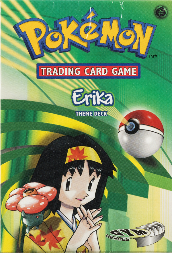 2000 POKEMON GYM HEROES ERIKA THEME DECK SEALED *GENERIC IMAGE*