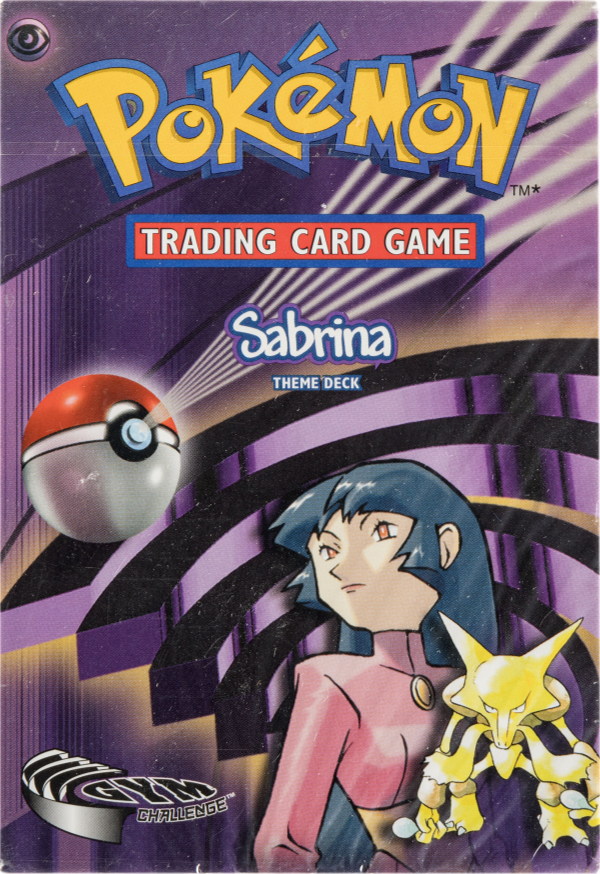 2000 POKEMON GYM CHALLENGE SABRINA THEME DECK SEALED *GENERIC IMAGE*