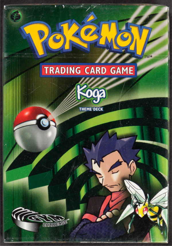 2000 POKEMON GYM CHALLENGE KOGA THEME DECK SEALED *GENERIC IMAGE*