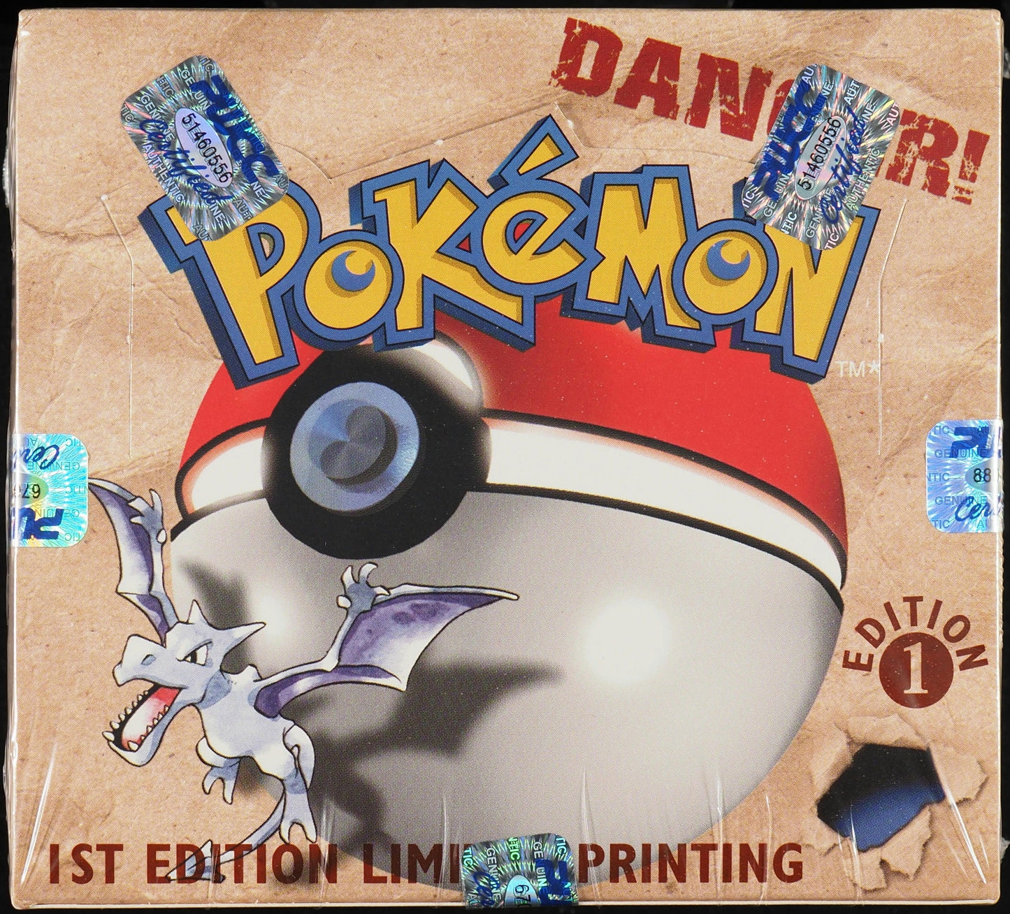 1999 POKEMON FOSSIL 1ST EDITION BOOSTER BOX TAMPER-PROOF SEALED *GENERIC IMAGE*