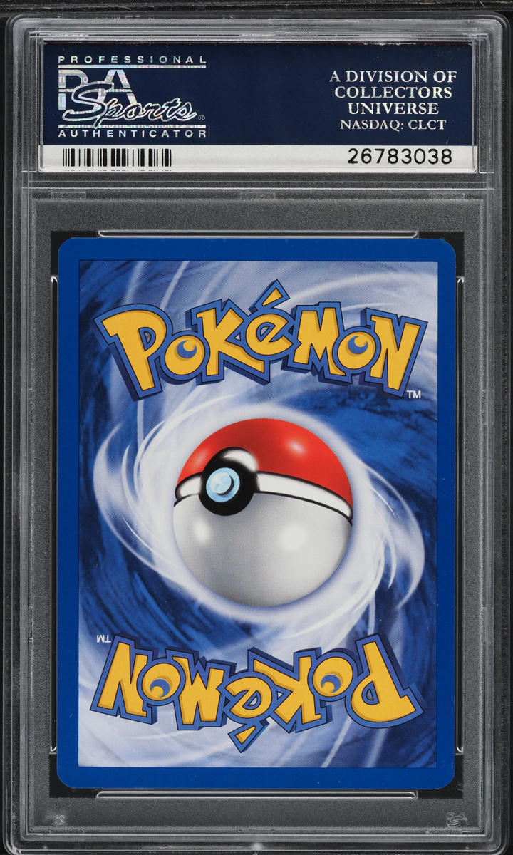 2000 POKEMON KOREAN BASE SET 1ST EDITION POKEMON TRADER #77 PSA 10 *POP 1*