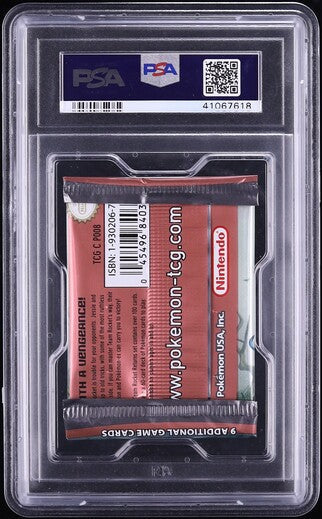 2004 POKEMON EX TEAM ROCKET RETURNS GYARADOS BOOSTER PACK PSA 10