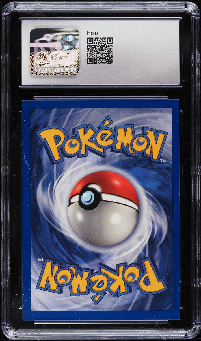 1999 POKEMON BASE SET SQUARE CUT ERROR HOLO MEWTWO #10 CGC 10