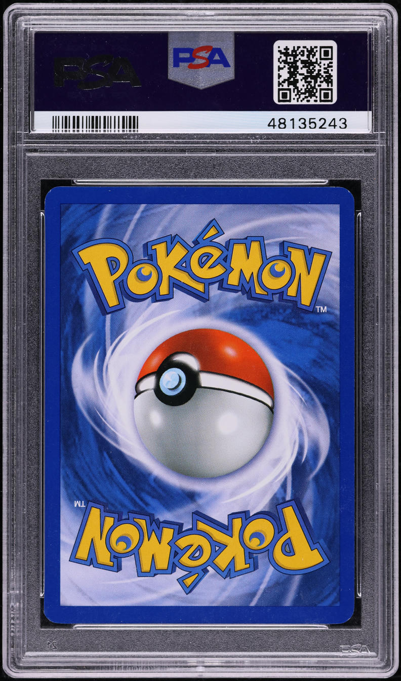 2001 POKEMON NEO REVELATION DOUBLE HOLO ERROR HO-OH #7 PSA 9 MINT