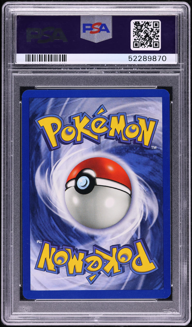 1999 POKEMON BASE SET SHADOWLESS MACHOP #52 PSA 10 GEM MINT