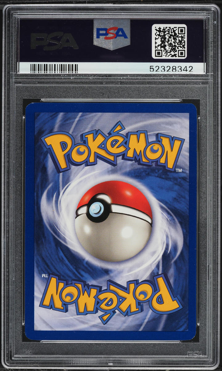 1999 POKEMON JUNGLE NO SET SYMBOL HOLO VAPOREON #12 PSA 9 MINT