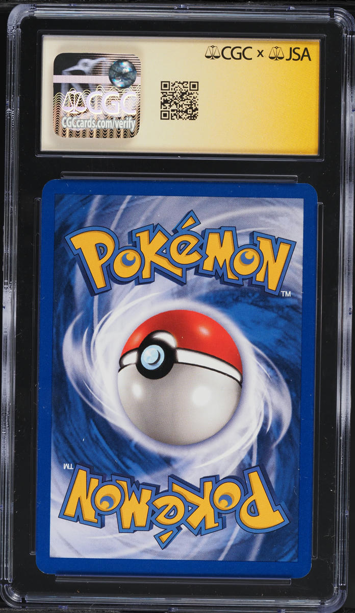 2000 POKEMON TEAM ROCKET HOLO DARK BLASTOISE #3 ARITA AUTO 10 CGC 8.5