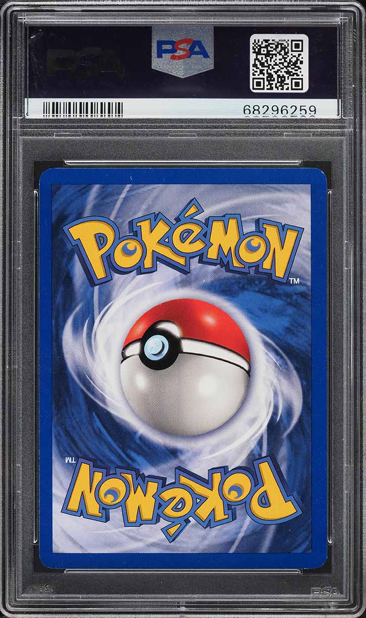 1999 POKEMON BASE SET SHADOWLESS HOLO CHARIZARD #4 ARITA AUTO 8 PSA 9