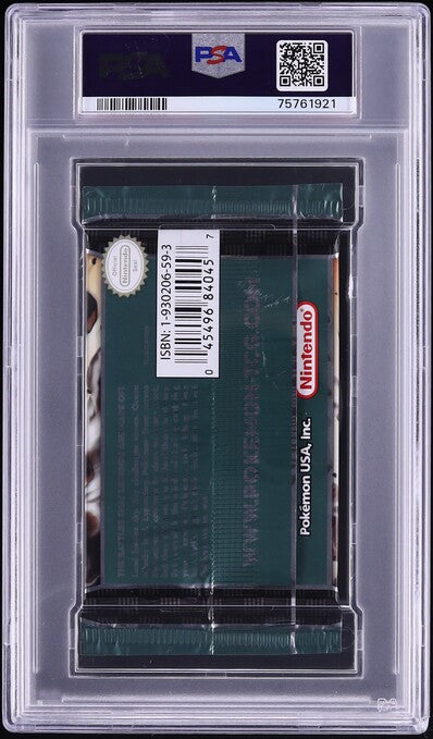 2005 POKEMON EX EMERALD GROUDON BOOSTER PACK PSA 10