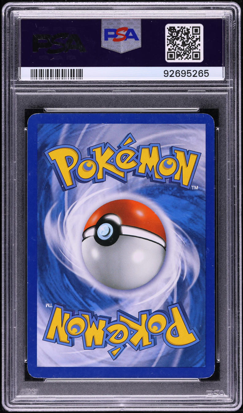 2010 POKEMON HEARTGOLD & SOULSILVER HOLO NINETALES #7 TOKIYA AUTO 8 PSA AUTHENTIC