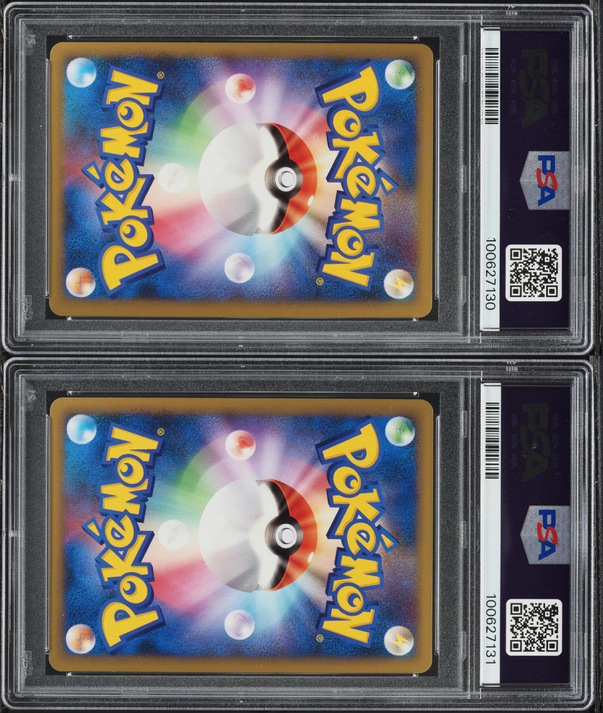 2010 POKEMON JAPANESE REVIVING LEGENDS 1ST EDITION RAIKOU & SUICUNE LEGEND PAIR PSA 10