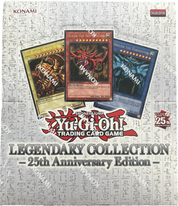 2023 YU-GI-OH! YUGIOH! LEGENDARY COLLECTION 25TH ANNIVERSARY EDITION DISPLAY BOX SEALED *GENERIC IMAGE*
