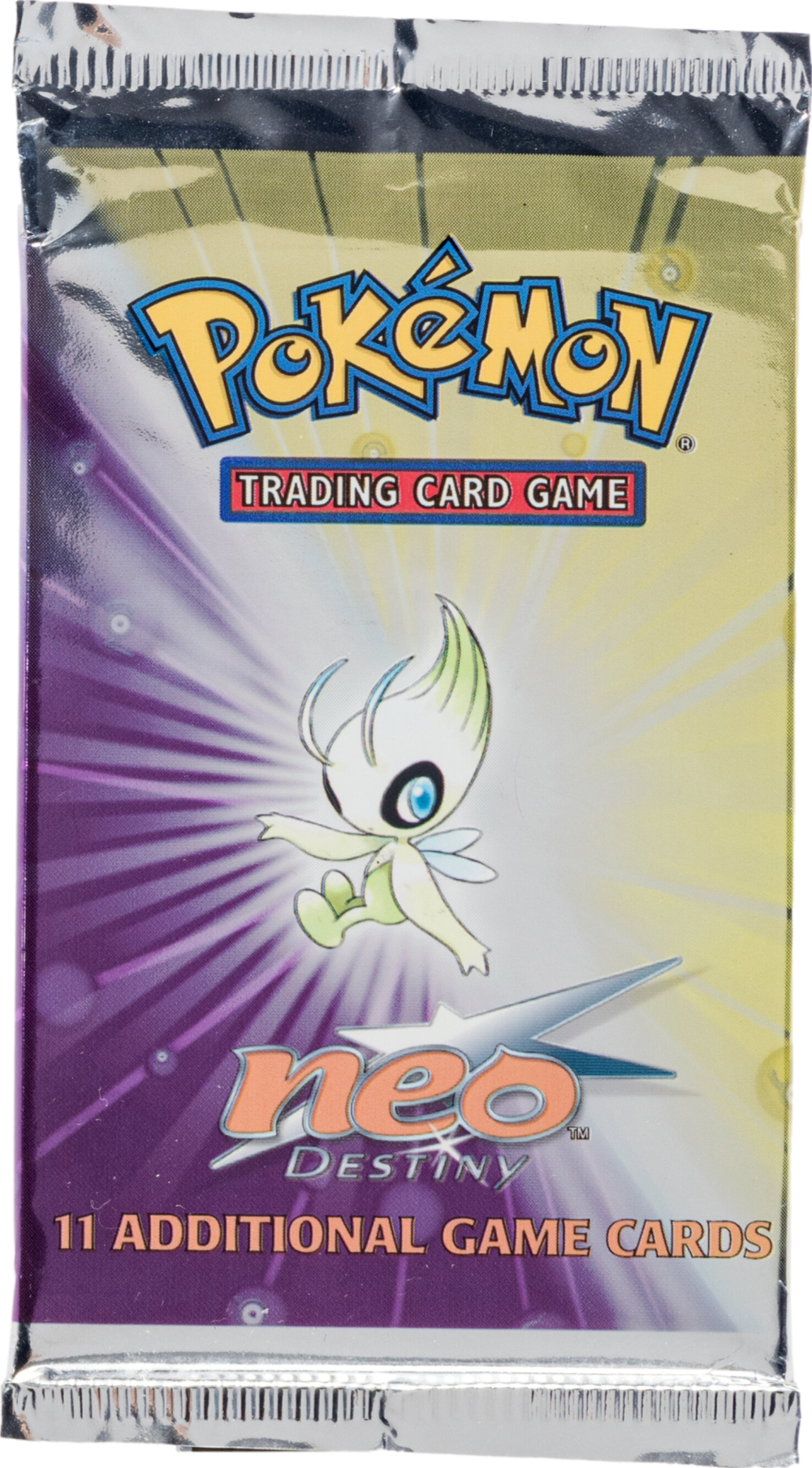 2002 POKEMON NEO DESTINY CELEBI BOOSTER PACK SEALED *GENERIC IMAGE*