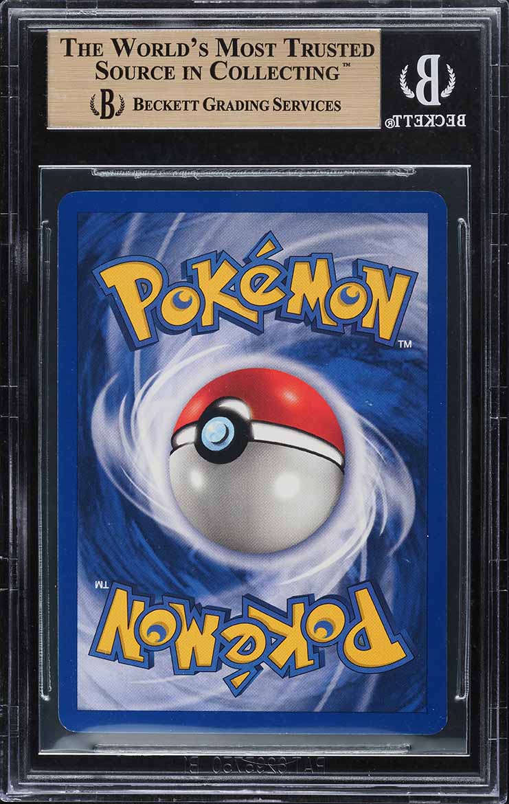 1999 POKEMON BASE SET SHADOWLESS 1ST EDITION THICK STAMP HOLO CHARIZARD BGS 9.5