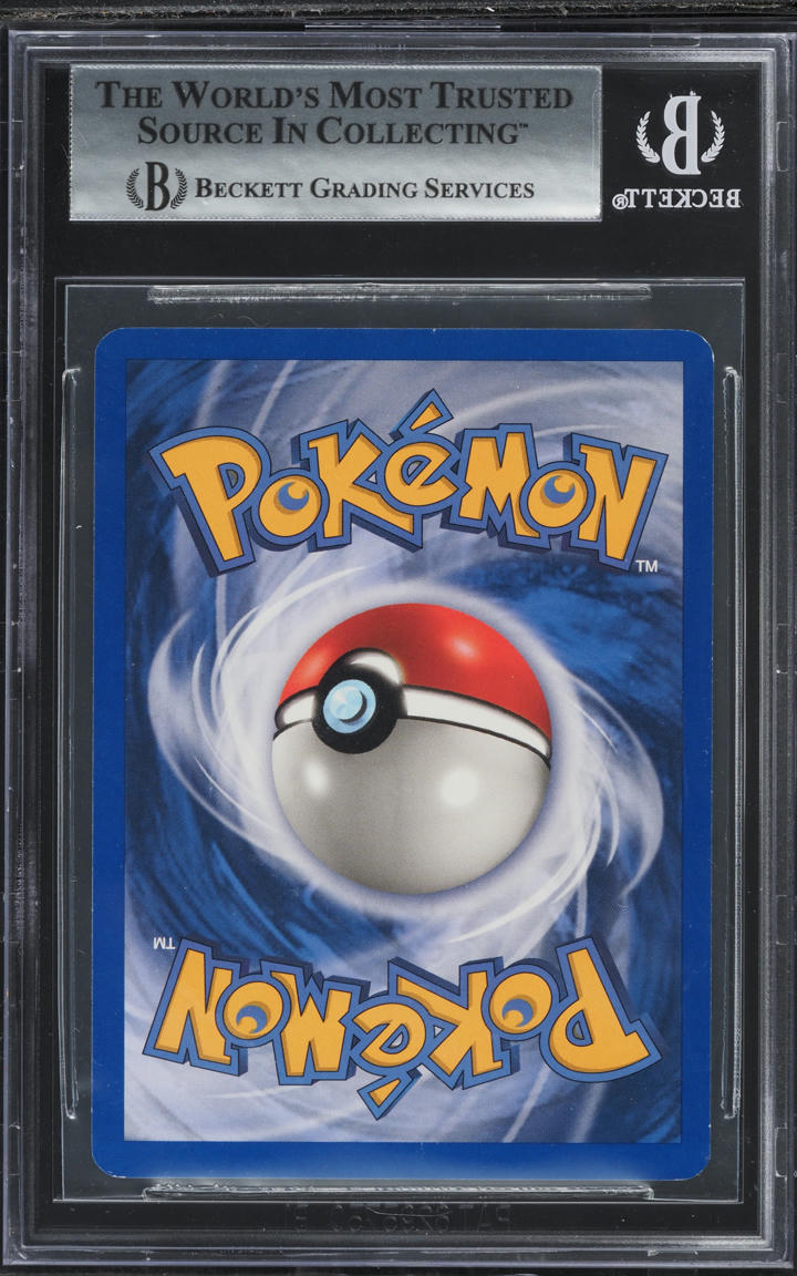2002 POKEMON LEGENDARY COLLECTION REVERSE HOLO MACHAMP #15 BGS 9 MINT