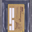 1997 POKEMON JAPANESE ANA GOLD BOARDING PASS FLYING PIKACHU #1 BGS 8 NM-MT
