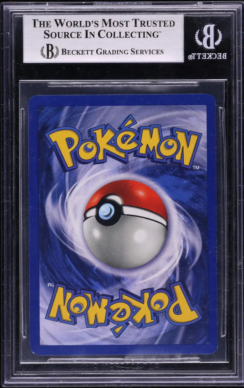 1999 POKEMON BASE SET SHADOWLESS 1ST EDITION HOLO THIN STAMP ALAKAZAM #1 BGS 8.5