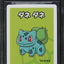 2019 POKEMON JAPANESE OLD MAID BULBASAUR BGS 9.5 GEM MINT