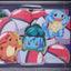 1998 POKEMON SQUIRTLE BULBASAUR CHARMANDER PENCIL BOARD BGS 9