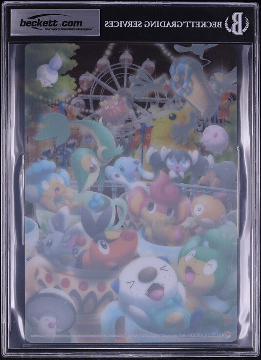 2011 POKEMON CARNIVAL PENCIL BOARD BGS 9