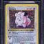 1999 POKEMON BASE SET SHADOWLESS 1ST EDITION THICK STAMP HOLO CLEFAIRY #5 BGS 9.5