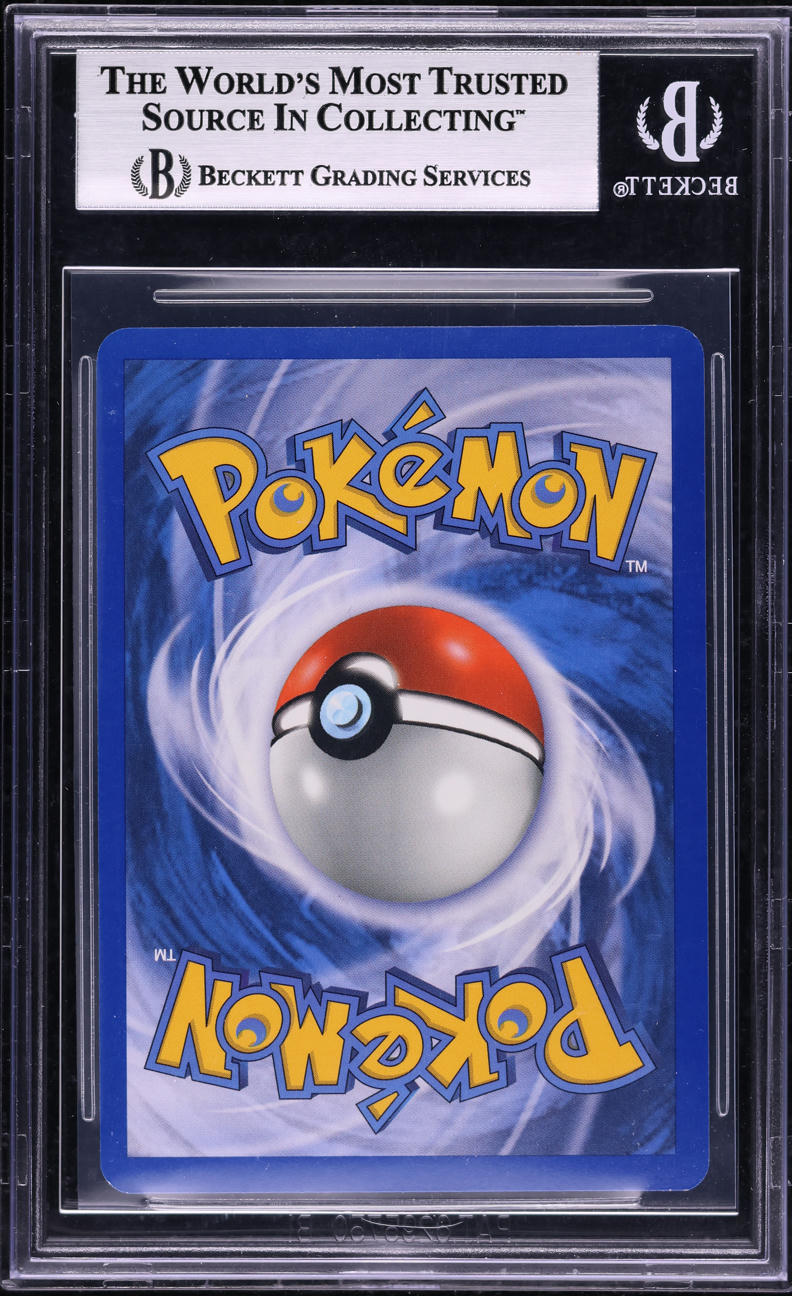 2005 POKEMON EX DEOXYS HOLO RAYQUAZA GOLD STAR #107 BGS 8.5 NM-MT+