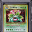 1999 POKEMON JAPANESE CD PROMO HOLO VENUSAUR #3 PSA 10 GEM MINT