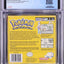 1999 POKEMON YELLOW VERSION NINTENDO GAME BOY GB CGC 8.0 CIB
