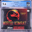 1993 MORTAL KOMBAT SNES CGC 9.6 A+ SEALED