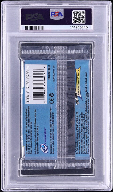 2003 POKEMON AQUAPOLIS ARCANINE BOOSTER PACK PSA 9 – lowpopping