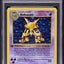 1999 POKEMON BASE SET SHADOWLESS 1ST EDITION HOLO ALAKAZAM #1 PSA 7 NRMT
