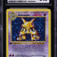 1999 POKEMON BASE SET SHADOWLESS 1ST EDITION HOLO ALAKAZAM #1 CGC 5.5 EX+