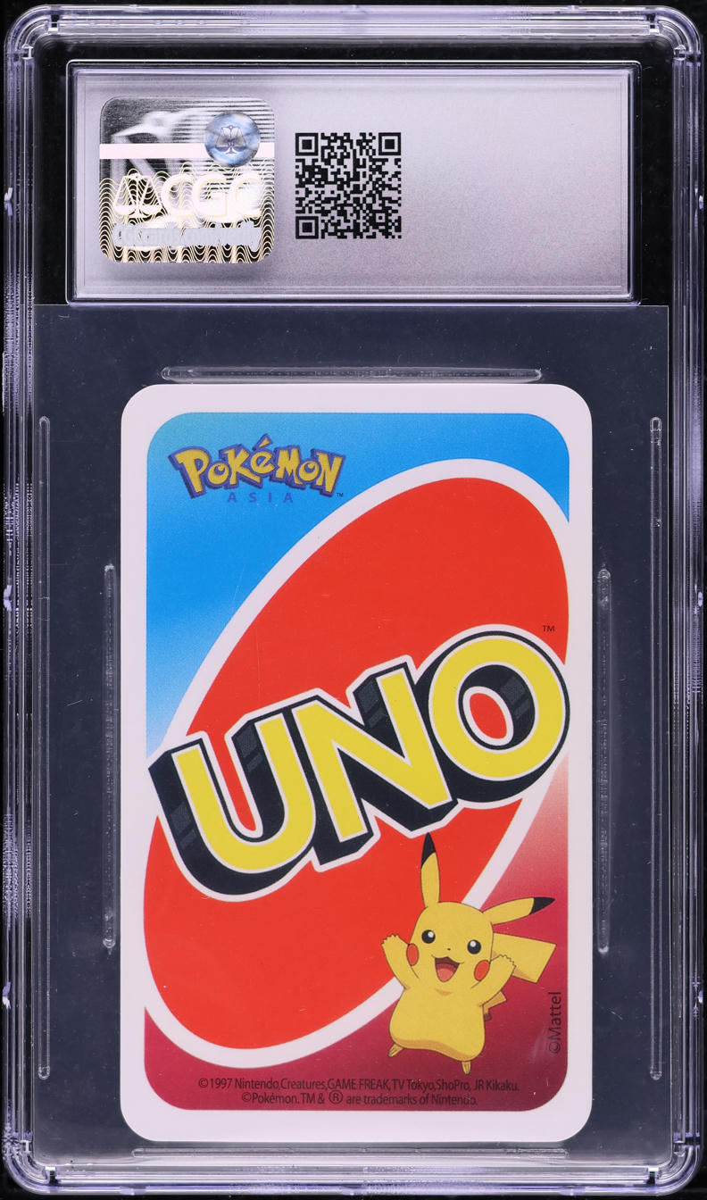 2019 POKEMON PLAYING CARDS POCKET UNO WILD CARD DITTO CGC 10 GEM MINT