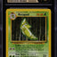 1999 POKEMON BASE SET METAPOD #54 CGC 10 PRISTINE