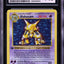 1999 POKEMON BASE SET SHADOWLESS 1ST EDITION HOLO ALAKAZAM #1 CGC 7.5 NRMT+
