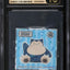 2023 POKEMON JAPANESE LOTTE HORIZONS STICKERS SNORLAX #10 CGC 10 PRISTINE