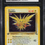 1999 POKEMON FOSSIL HOLO ERROR ZAPDOS #15 CGC 10