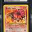 2000 POKEMON GYM CHALLENGE W STAMP TOP DECK MAGAZINE BROCK'S VULPIX #37 CGC 9