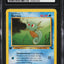 1999 POKEMON FOSSIL 1ST EDITION HORSEA #49 CGC 10 GEM MINT