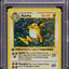 1999 POKEMON BASE SET SHADOWLESS 1ST EDITION HOLO RAICHU #14 PSA 9 MINT
