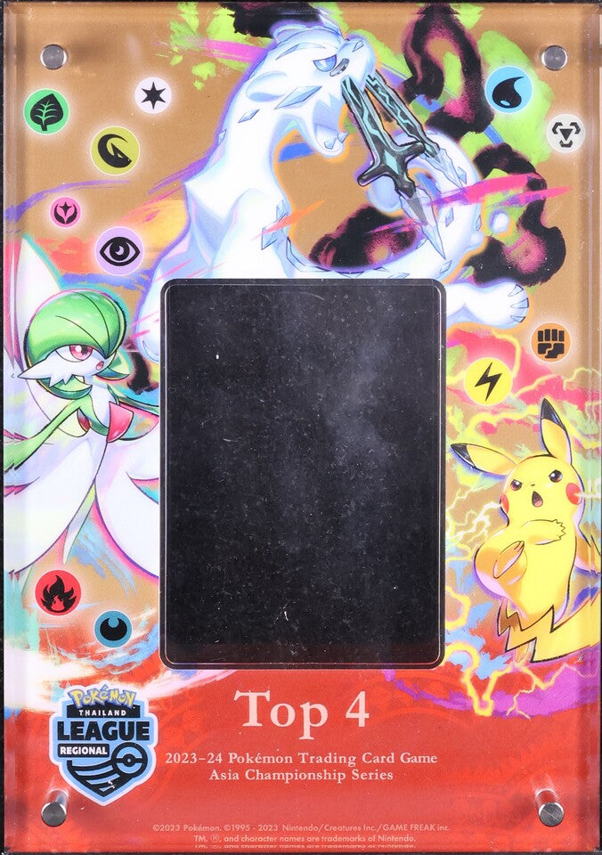 pokemon trading card game thailand 2023 POKEMON THAI SV REGIONAL LEAGUE TOP 4 VICTORY SYMBOL BGS 9 *INCLU – lowpopping