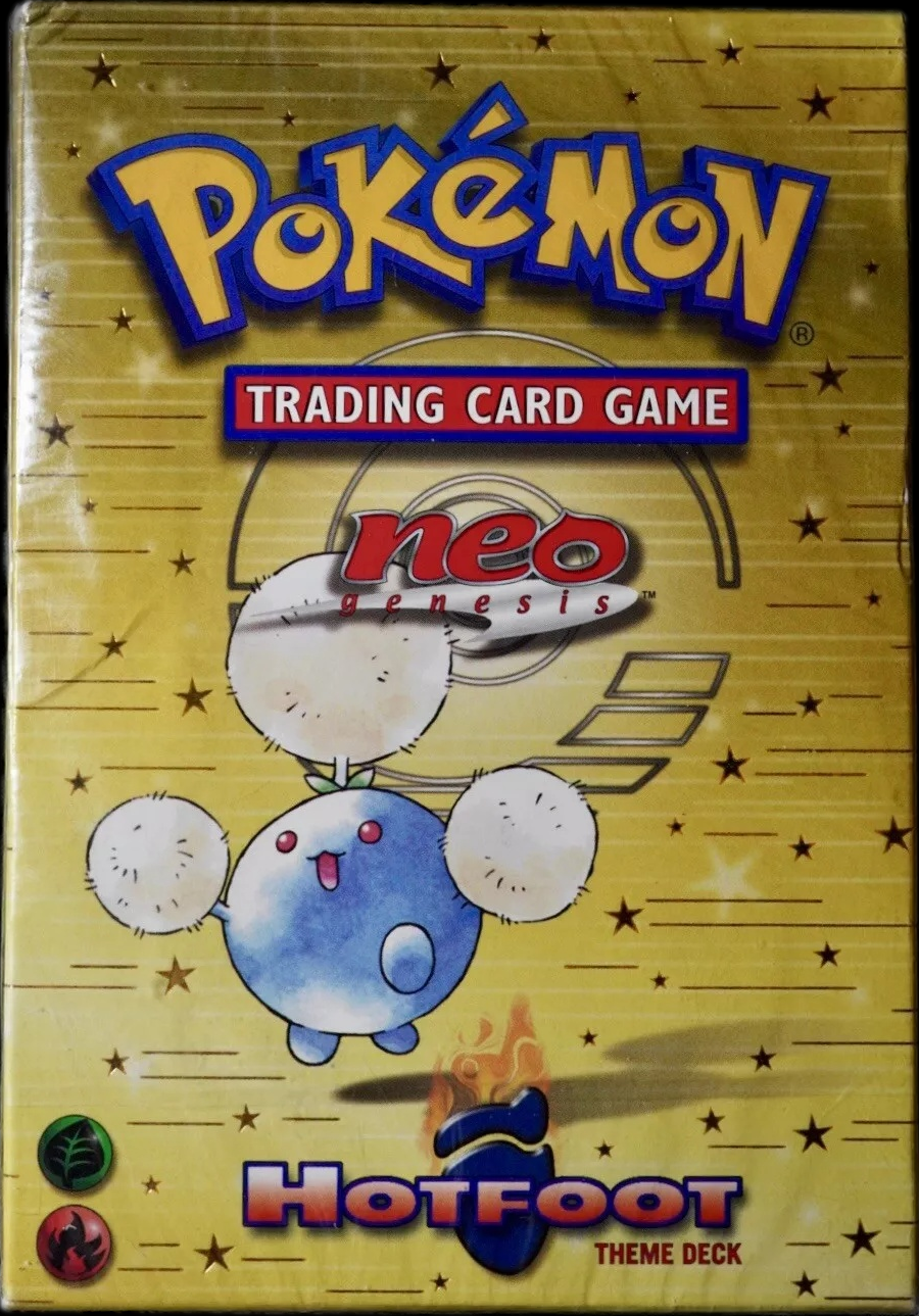 2000 POKEMON NEO GENESIS HOTFOOT THEME DECK SEALED *GENERIC IMAGE*