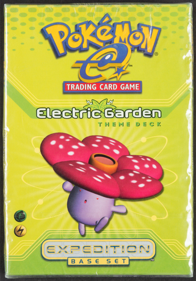 2002 POKEMON EXPEDITION ELECTRIC GARDEN THEME DECK SEALED *GENERIC IMAGE*